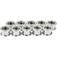 zomiee onyee GT2 6mm Anchura Cinturón de diámetro 16T 3mm Cuerda dentada de aluminio dentado Cinturón de polea Idler…
